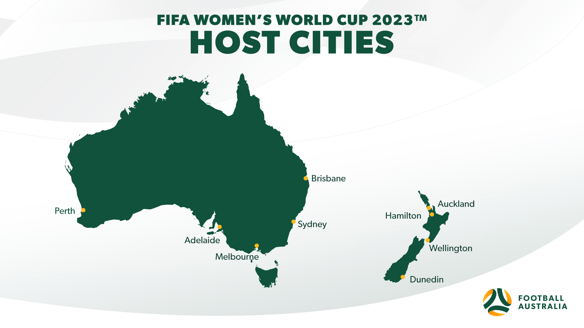 Venues for the 2023 FIFA Women's World Cup ™ in Australia and New Zealand