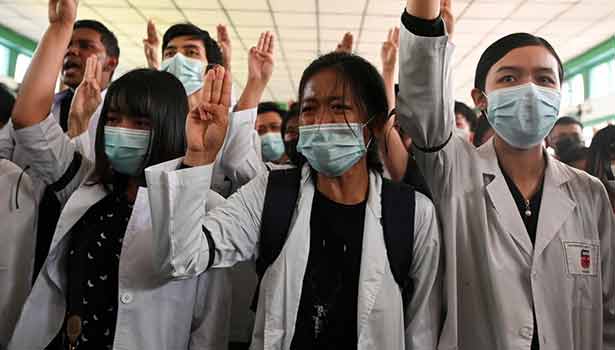 Medical workers strike in Myanmar – one killed |