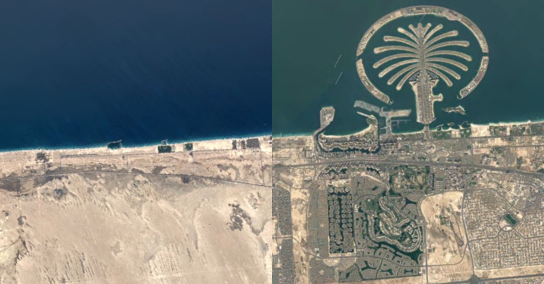 Unique comparison: Watch how the Earth has changed in 40 years