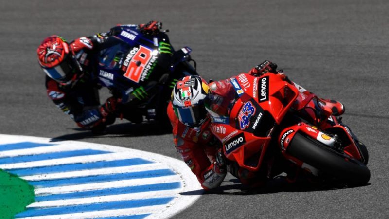 Ducati double in Jerez: Miller leads Bagnaya, Quartararo out of control - MotoGP

