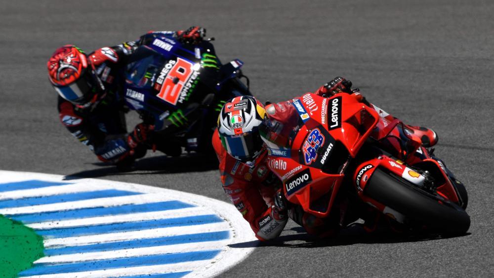 Ducati double in Jerez: Miller leads Bagnaya, Quartararo out of control – MotoGP