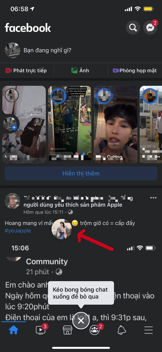 Hot: Messenger on iPhone officially has chat bubbles - Photo 2.