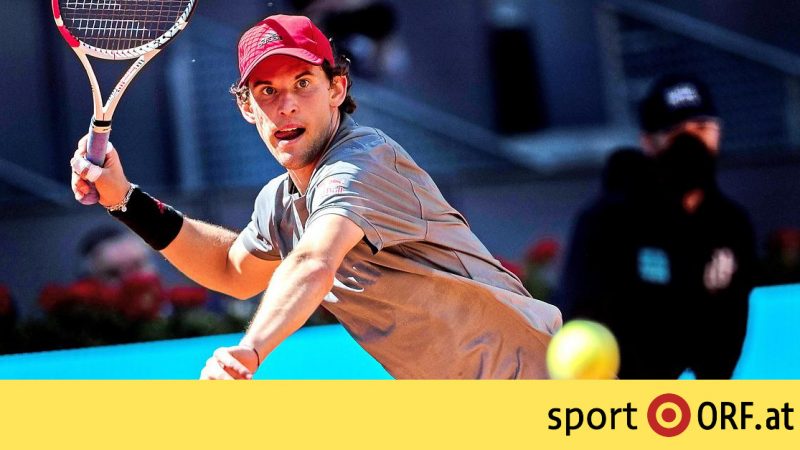 Tennis: Tim qualified to the quarter-finals in Madrid

