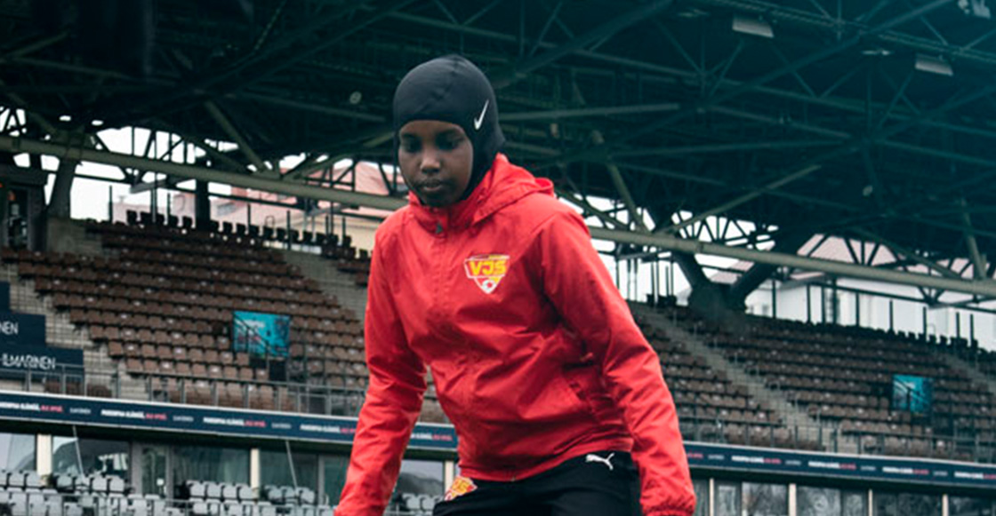 The Finnish League and Nike donate headscarves to its players to promote equality