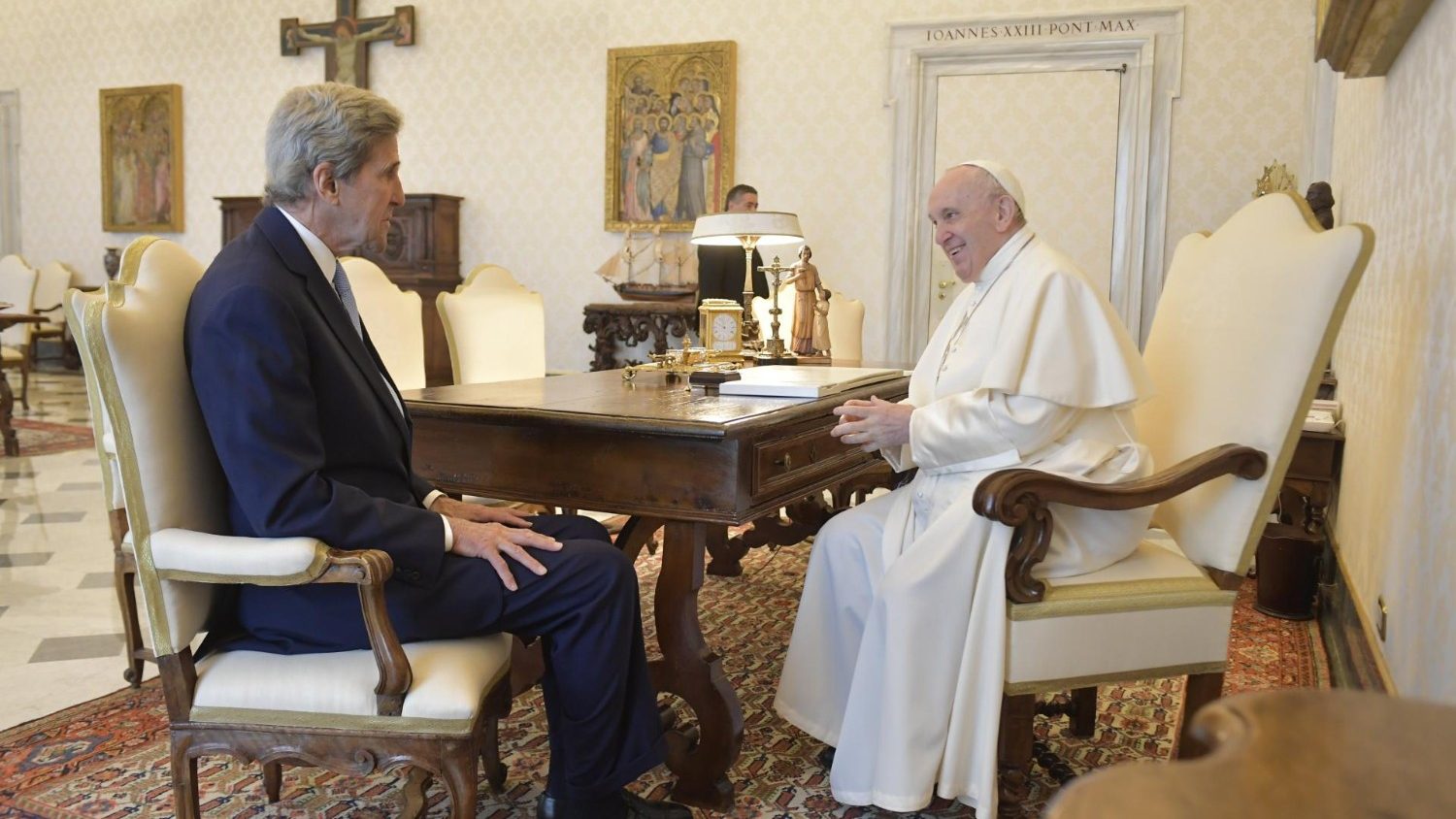 Kerry: The climate crisis The Pope’s vote is more important than ever