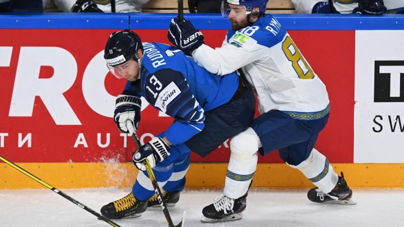 Kazakhstan defeated Finnish defender NSO with a shot

