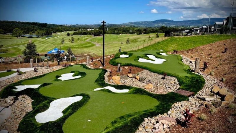 Golf: The artificial turf project has been implemented in Australia


