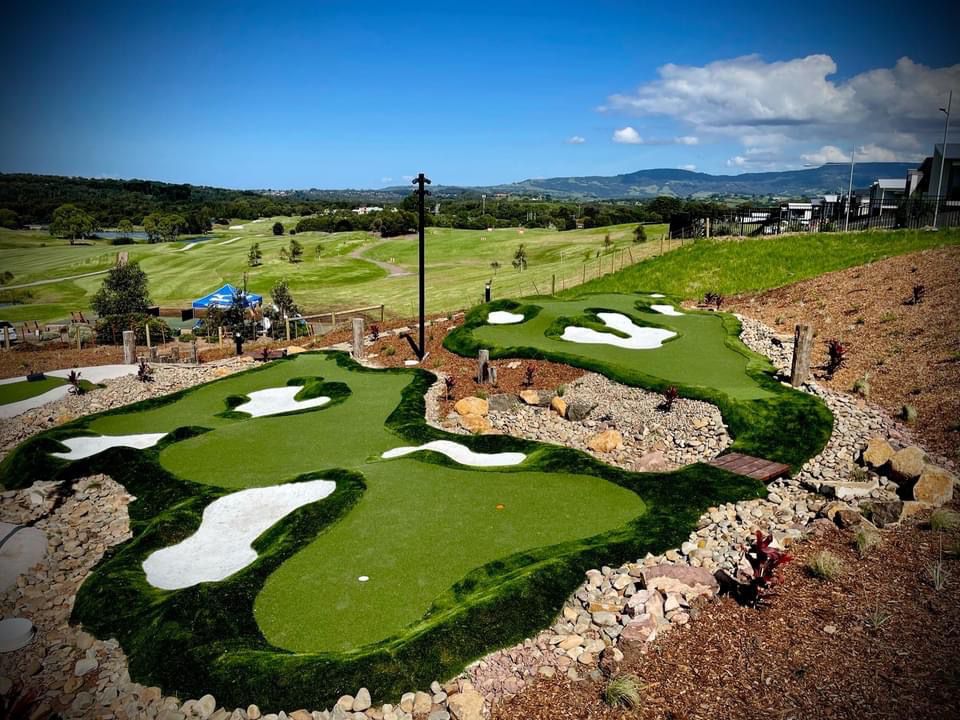 Golf: The artificial turf project has been implemented in Australia