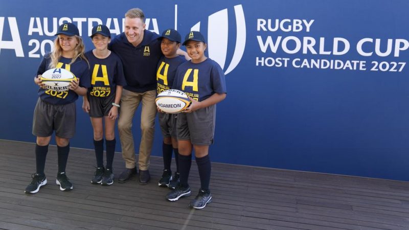 Australia ha presentado su candidatura a la Copa del Mundo 2027 de rugby