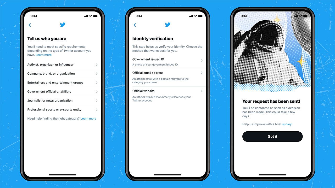 Good news .. Twitter reactivates the account verification program – technology