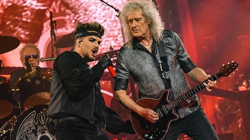Queen with Adam Lambert double in Italy
