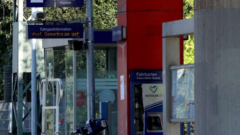 Signal disturbance in the Kamen area: Trains between Dortmund and Hamm were affected

