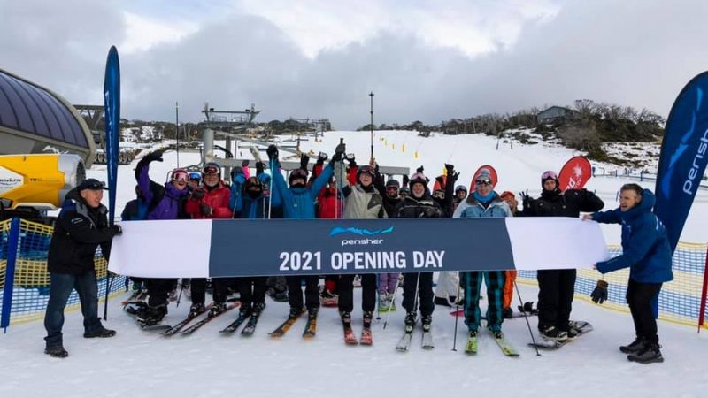 Australia has already opened its own ski season

