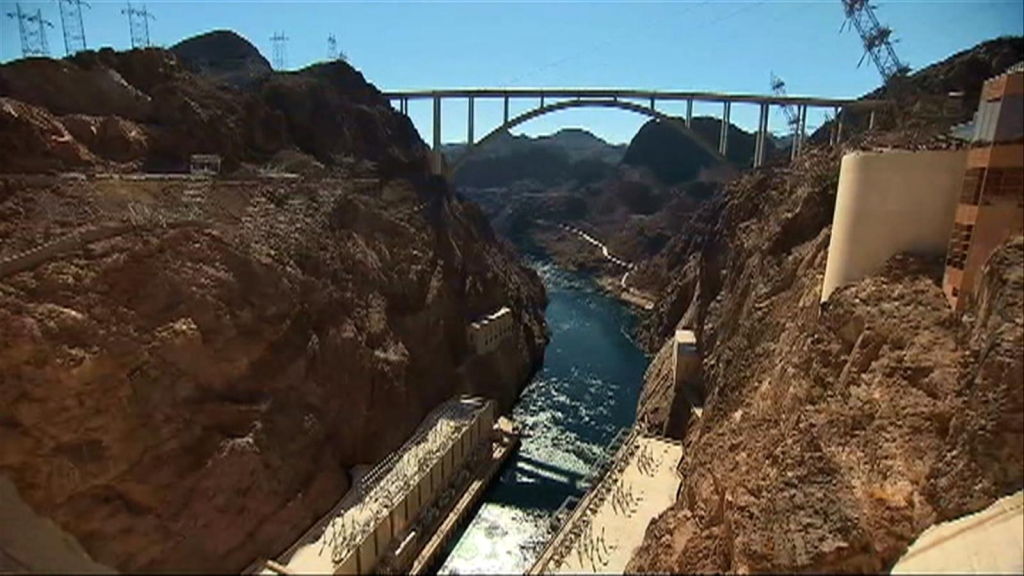 Hoover Dam is at its lowest water level
