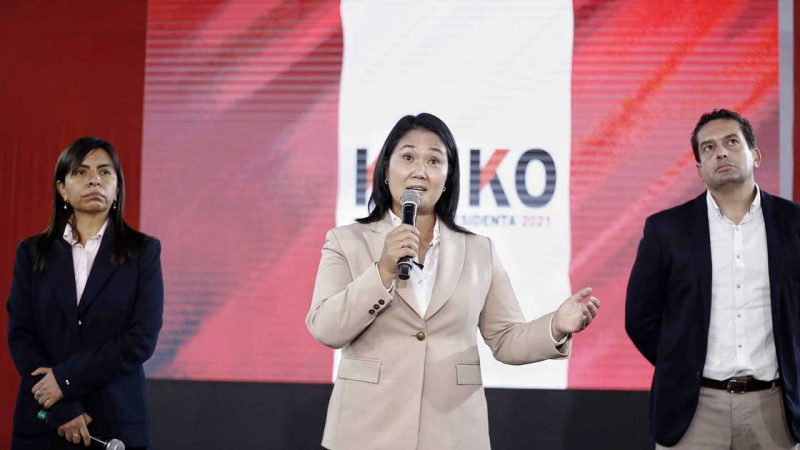   Peru demanded the arrest of right-wing candidate Keiko Fujimori.  The daughter of the former dictator towards defeat in the popular vote

