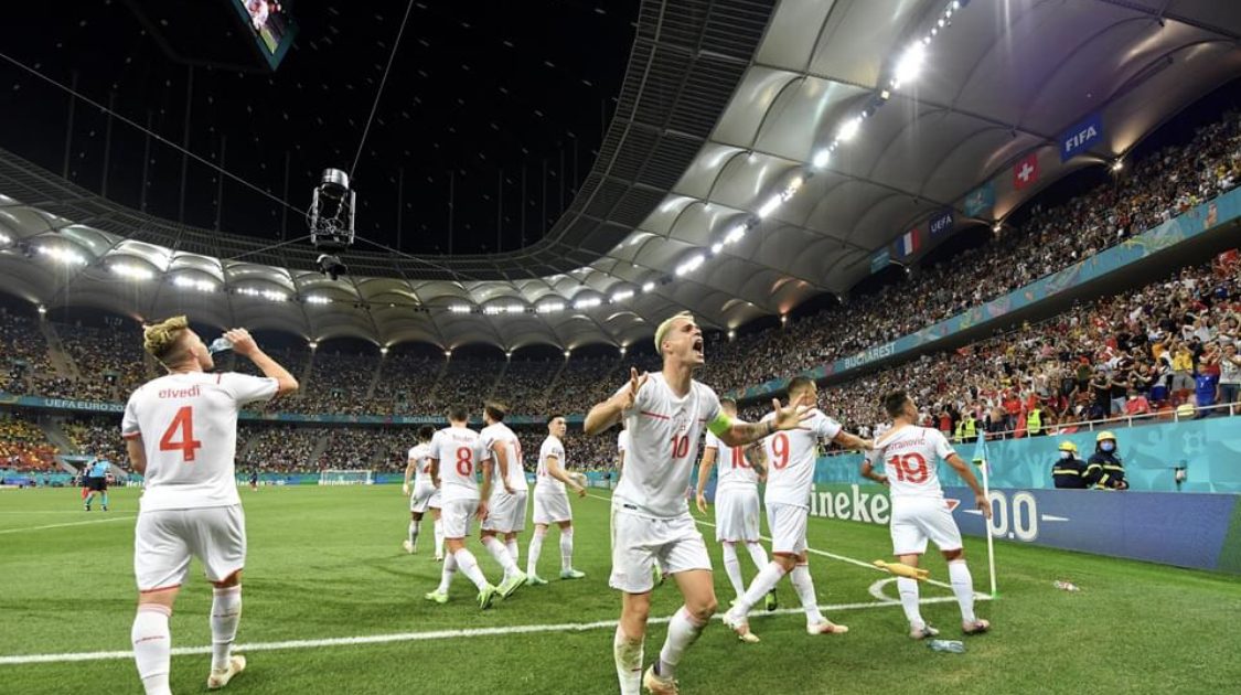 Switzerland defeats France on penalties