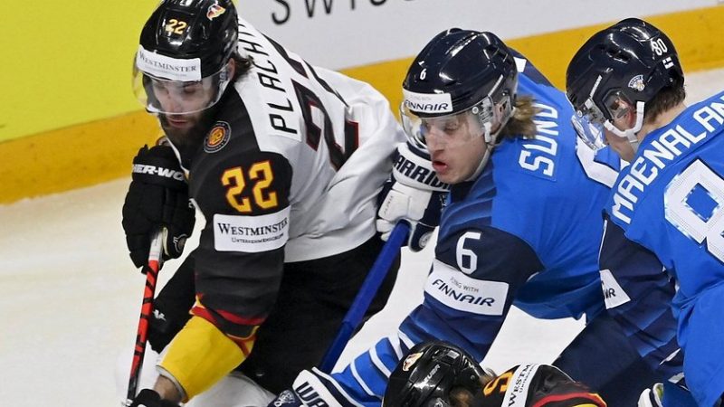 Ice Hockey World Cup: Germany loses semi-finals to Finland

