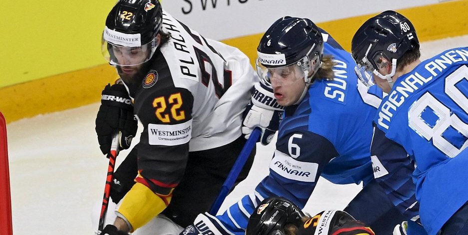 Ice Hockey World Cup: Germany loses semi-finals to Finland