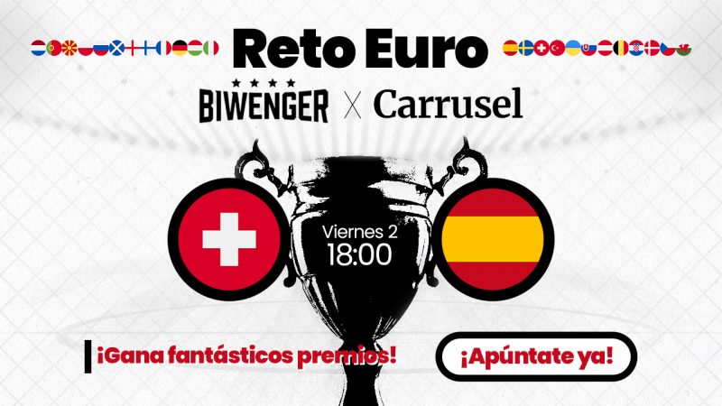 Live broadcast Spain - Switzerland with the best company: Carousel and Biwenger!

