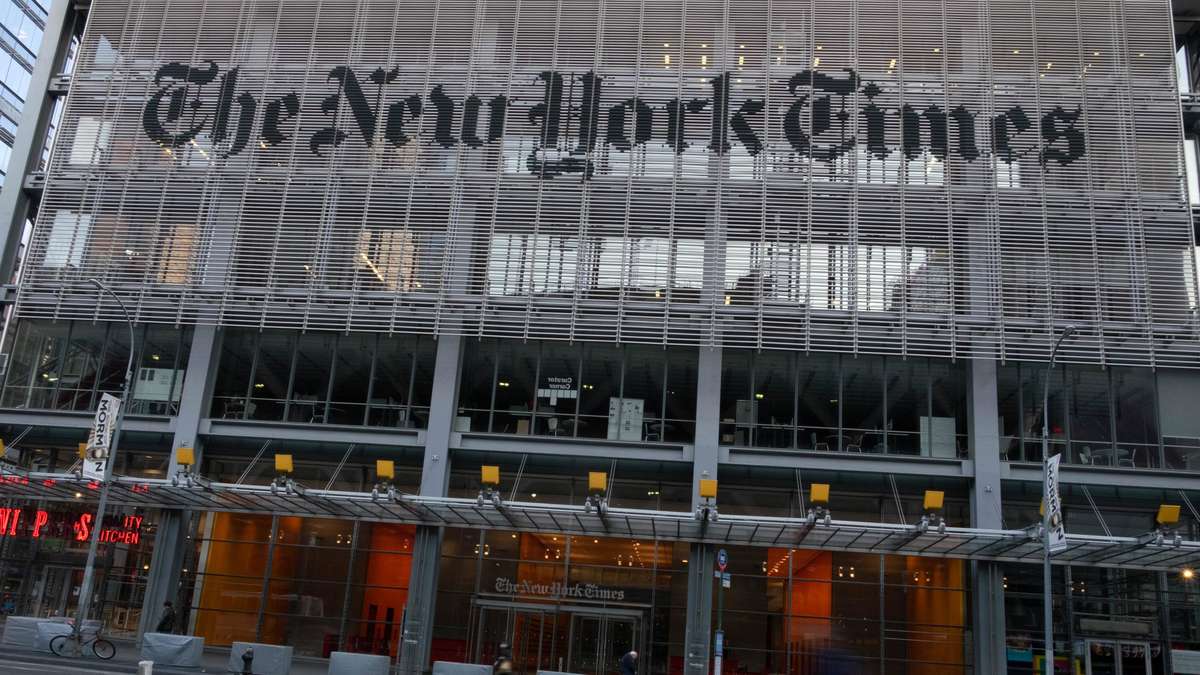 Trump administration spied on New York Times reporters