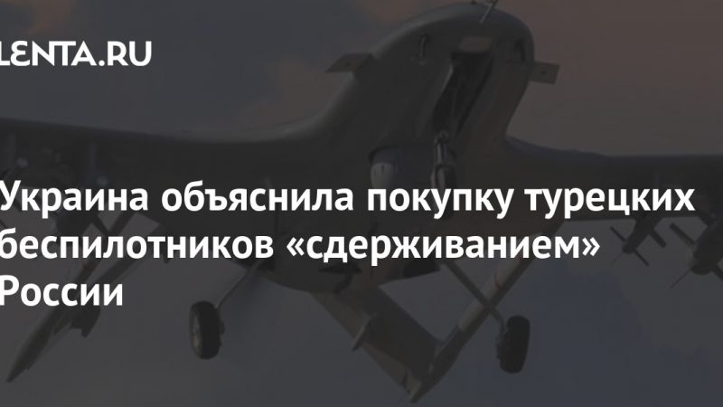 Ukraine explained the purchase of Turkish drones by "containing" Russia: Ukraine: former USSR: Lenta.ru

