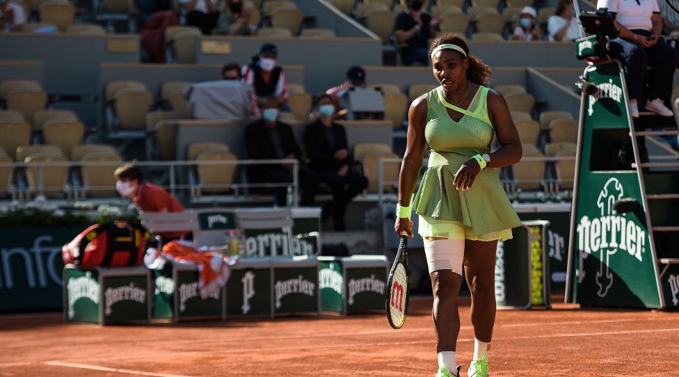 Serena Williams US Tennis: Roland Garros 2021 - French Open - 06/06/2021 FedericoPestellini / Panoramic PUBLICATIONxNOTxINxFRAxITAxBEL