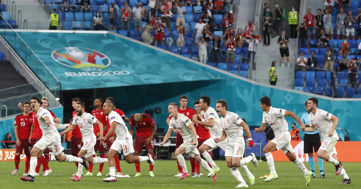 Spain defeats Switzerland on penalties and advances to the semi-finals of the Euro