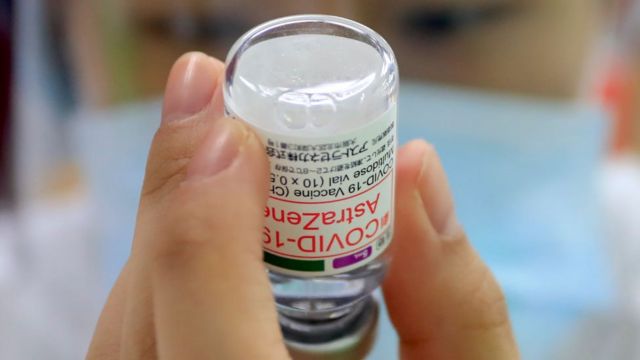 Medical workers prepare Astra Zeneca vaccines, as their authorities begin mass vaccination programmes, after an increase in the number of home cases and deaths related to the coronavirus, in New Taipei, Taiwan, on June 15, 2021.