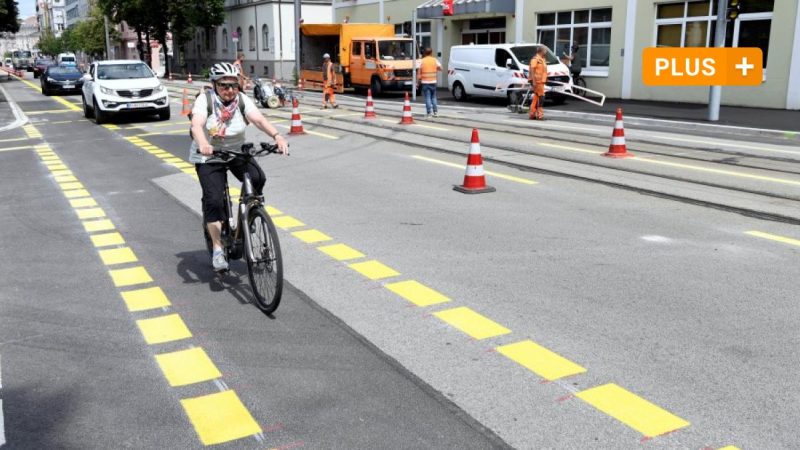 Augsburg: Less parking space, more space for cyclists: Here's what the new bike lanes bring

