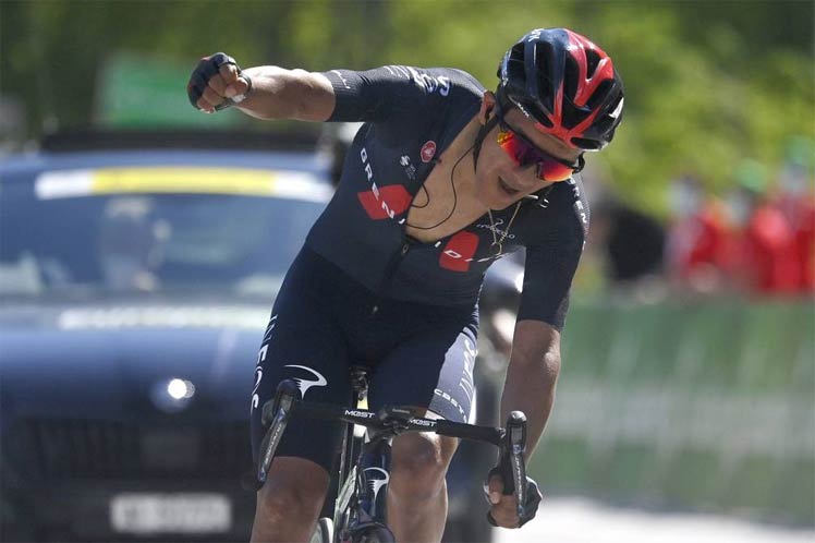Ecuadorean cyclist Cabaraz announced the Swiss Cycling Champion