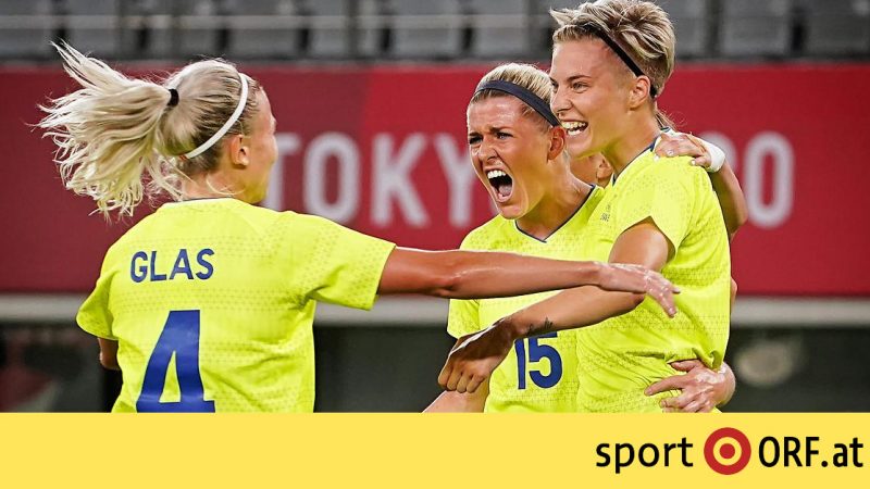 Football: Swedes perform world champions USA - Tokyo 2020

