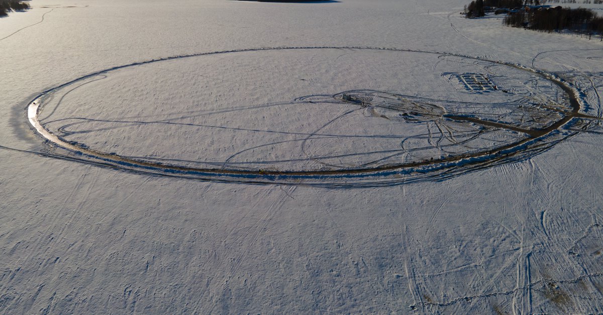 The Finns are trying to build the world’s largest “ice ring” to warn of climate change