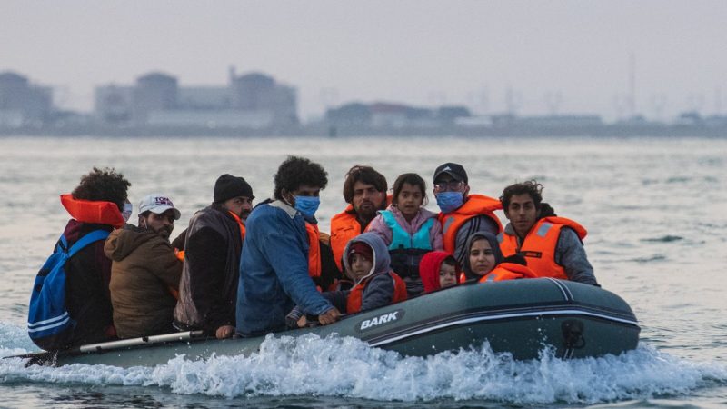 The UK has recorded a daily record of migrants arriving through the English Channel

