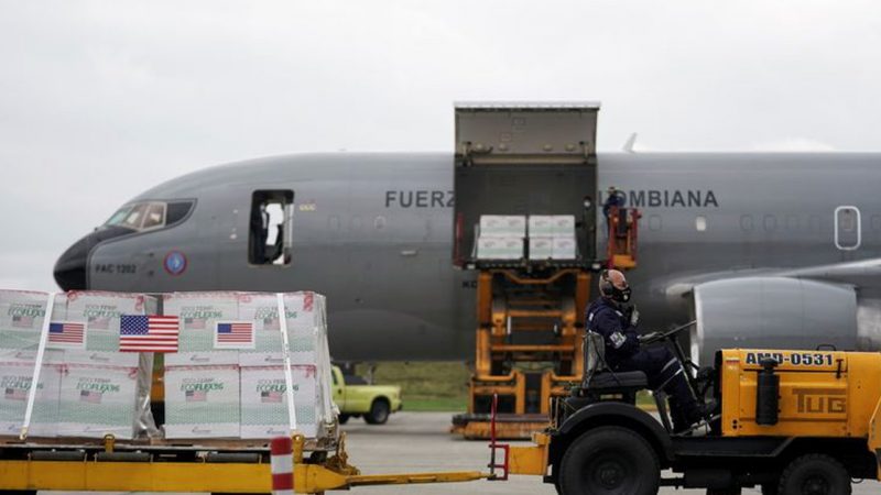 The United States confirmed the shipment of a new batch of vaccines to Colombia: there will be three million in total

