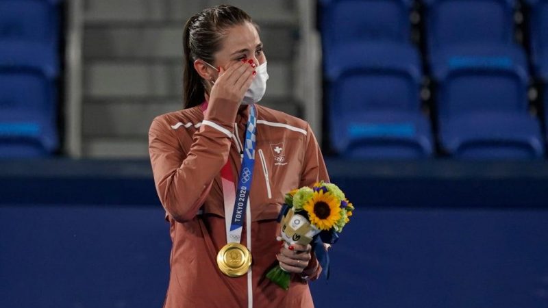   It wasn't Federer or Wawrinka.  Bencic gives Switzerland the gold in tennis

