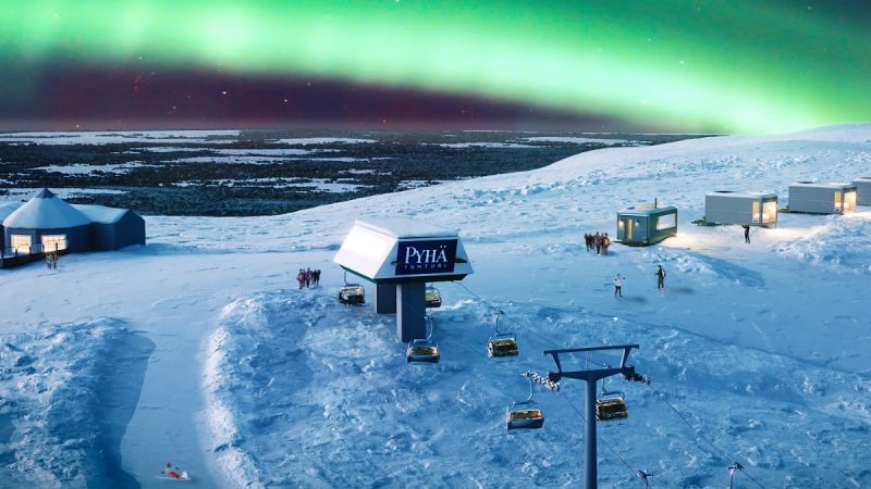 Pyhä (Finland) will have a new chair lift after breaking the record for visitors this winter

