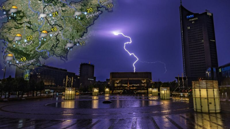 Thunderstorms instead of summer heat: This is coming to central Germany

