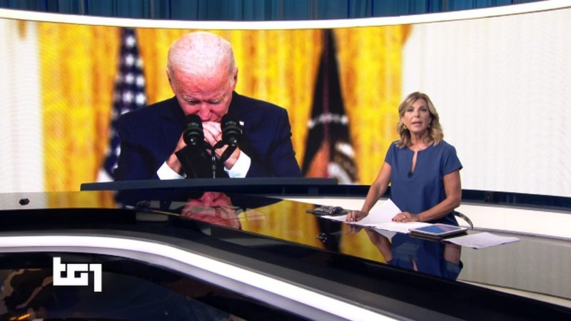Le ‘lacrime’ di Biden e la distorsione delle immagini in tv (e sui social). È Kabul, non il Gf Vip!
