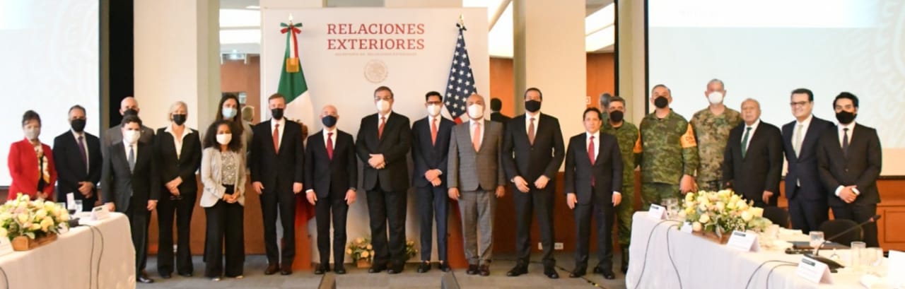 The Mexican government held a meeting with National Security Adviser Joe Biden (Image: Twitter / @m_ebrard)