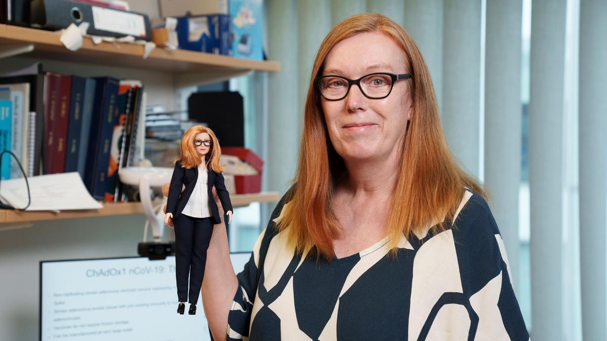 She developed a vaccine, got her own Barbie doll