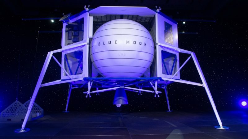   SpaceX Lander |  Blue Origin sues NASA in federal court

