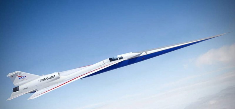 It flies at 1062 km / h and is very quiet, what is it?  New NASA plane