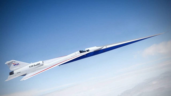   Tech: It flies at 1062mph and it's very quiet, what is it?  New NASA plane

