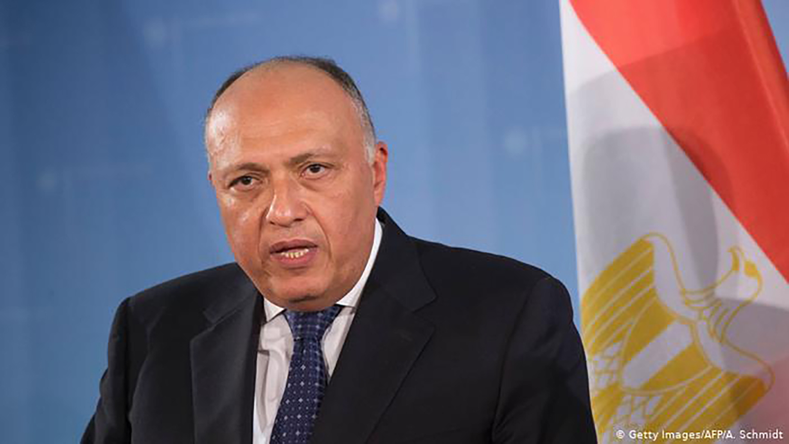 The Egyptian Foreign Minister heads to Algeria to attend the meeting of the neighboring countries of Libya