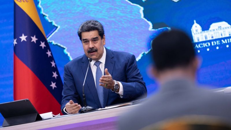 The United States has urged Nicolas Maduro to focus on "candid discussions" with the Venezuelan opposition

