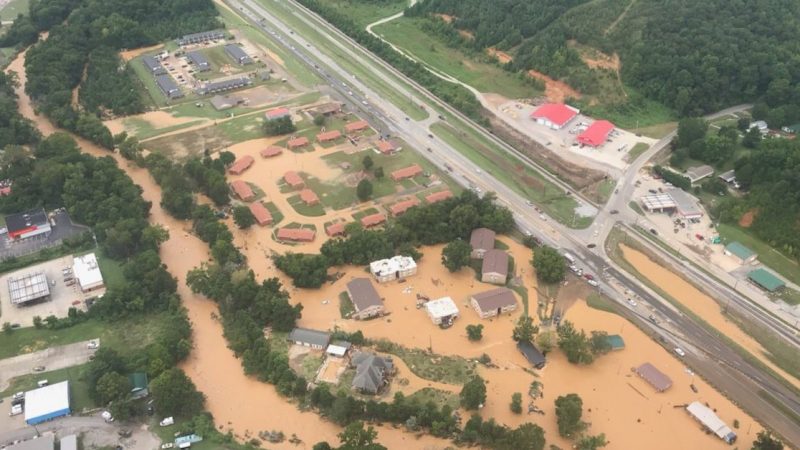  United States of America.  At least 15 dead and 30 missing due to flooding in Tennessee, USA


