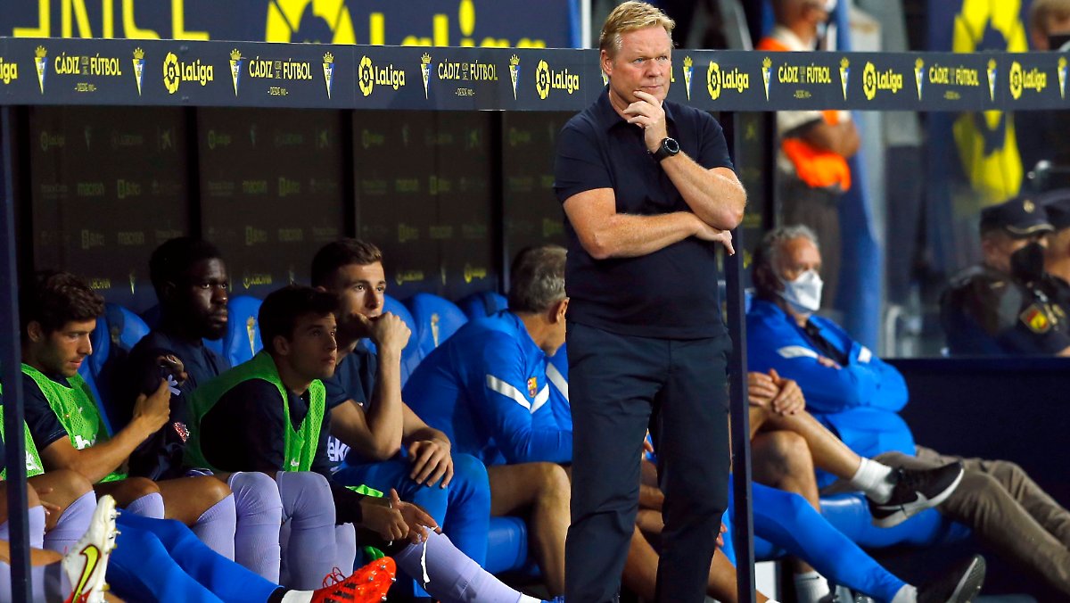 Coach Koeman was counted: Barcelona disappointed with a zero