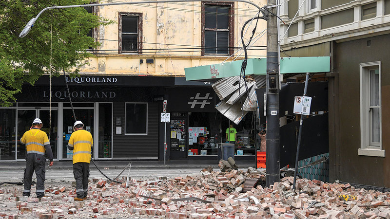 Events and photos.. An earthquake causes panic in Melbourne, Australia