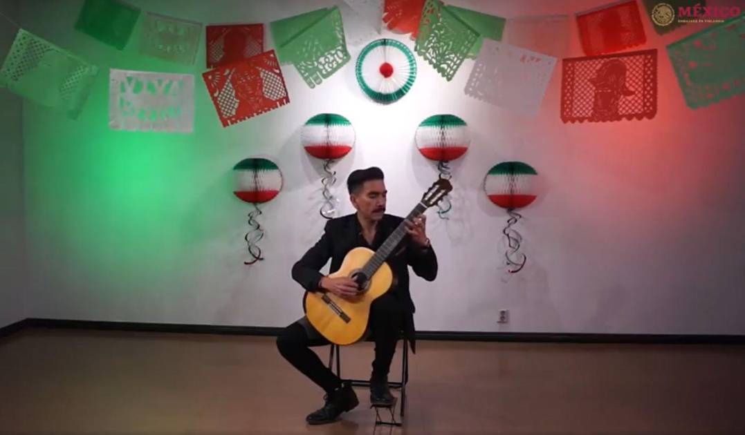 From Finland, Culiacan Alan Guerra presents a Mexican concert at the invitation of the Embassy of Mexico