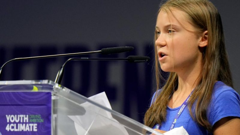 Greta Thunberg: I'm tired of empty words

